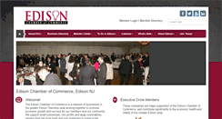 Desktop Screenshot of edisonchamber.com